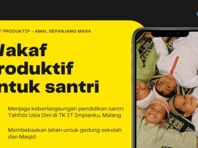wakaf produktif penghafal quran